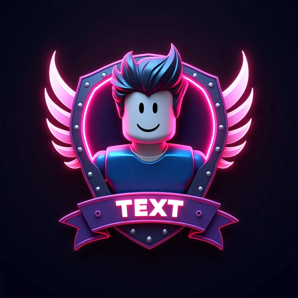 Roblox gaming logo design — clan and esports logo example